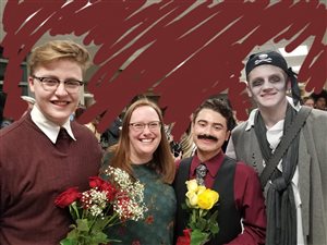 Congrats to my awesome guy students starring in The Addams Family musical! Jared (Lucas), Joaquin (Gomez), and Caden (Ancestor/Grim Reaper)